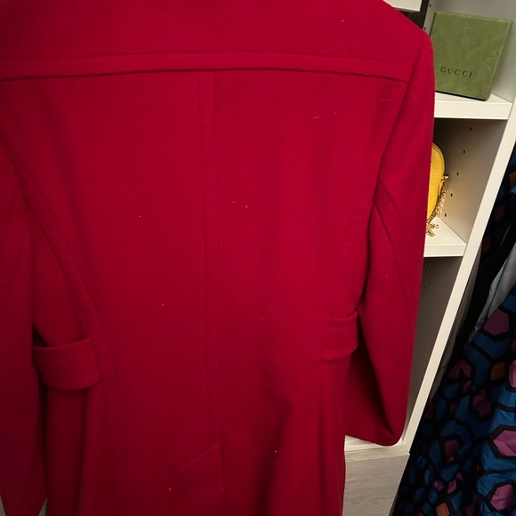 Red peacoat - Picture 4 of 7